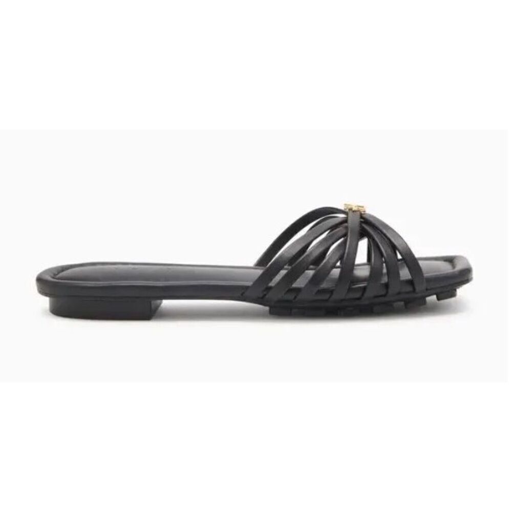 Ulla Johnson Althea Cage Slide Shoes In Black Nwb Size 38